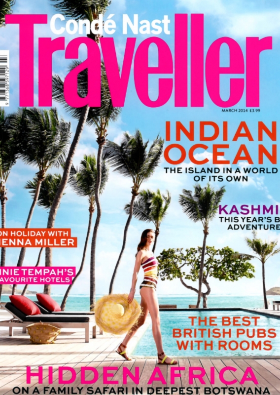 Sophie Vlaming for Condé Nast Traveller April 2014 photographer Richard Phibbs 
